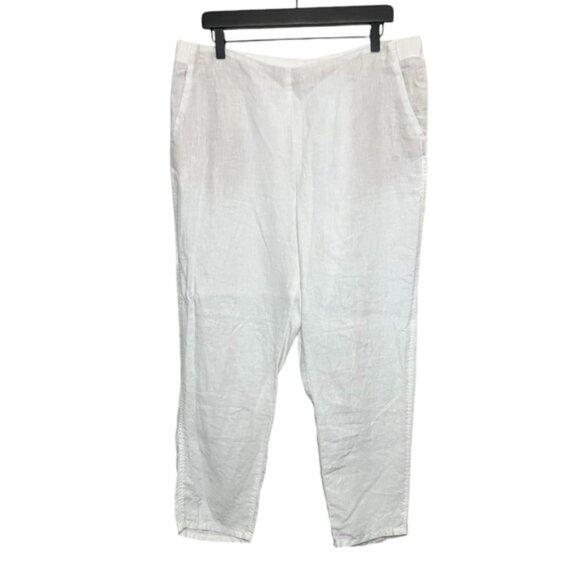 J. Jill Love Linen Pull On Pants - Picture 1 of 7